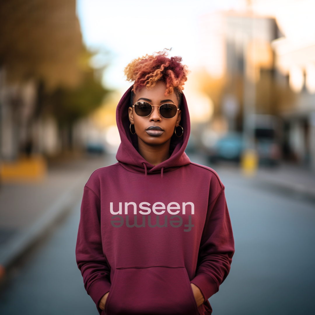 SMALL BUSINESS SALE  SATURDAY!!! Unseen Femme! Pullover Hoodie