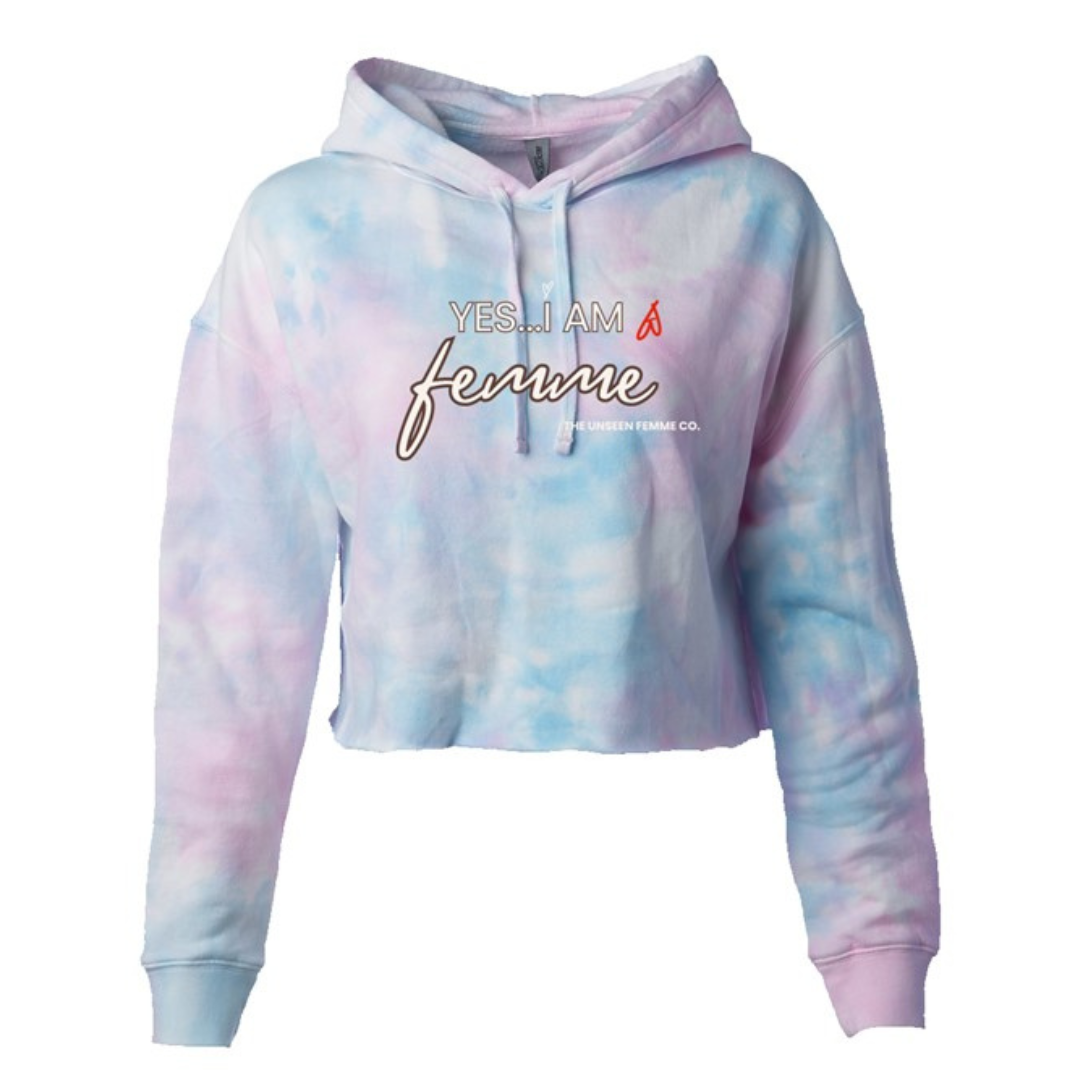 Yes! Im a Femme Tie Dye Crop Top