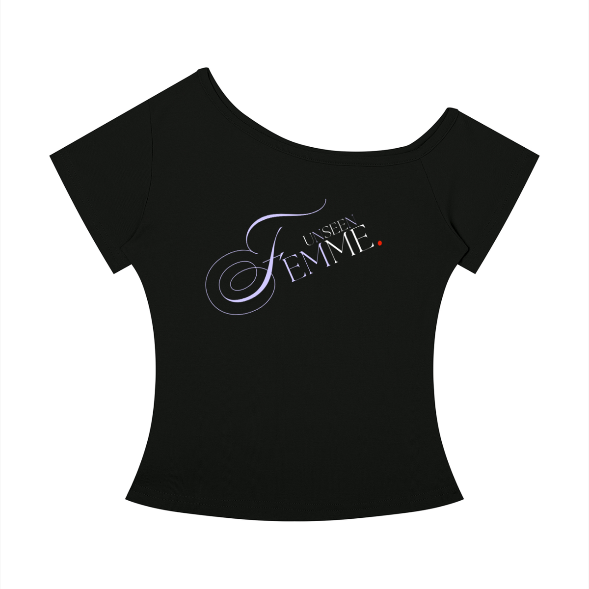 Unseen Feeme Co. Women’s Off-the-Shoulder T-Shirt
