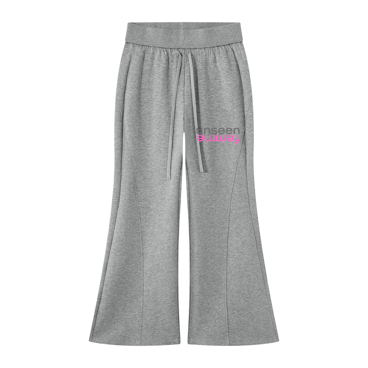 Unseen Femme Premium Bell Sleeve Full Zip Hoodie & Flare Pants