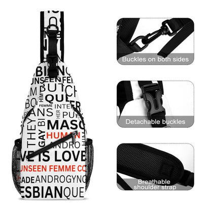 GAY WORDS STRAP PAC