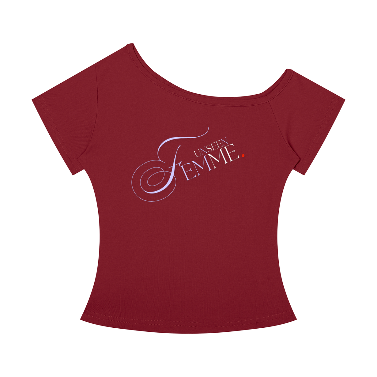 Unseen Feeme Co. Women’s Off-the-Shoulder T-Shirt