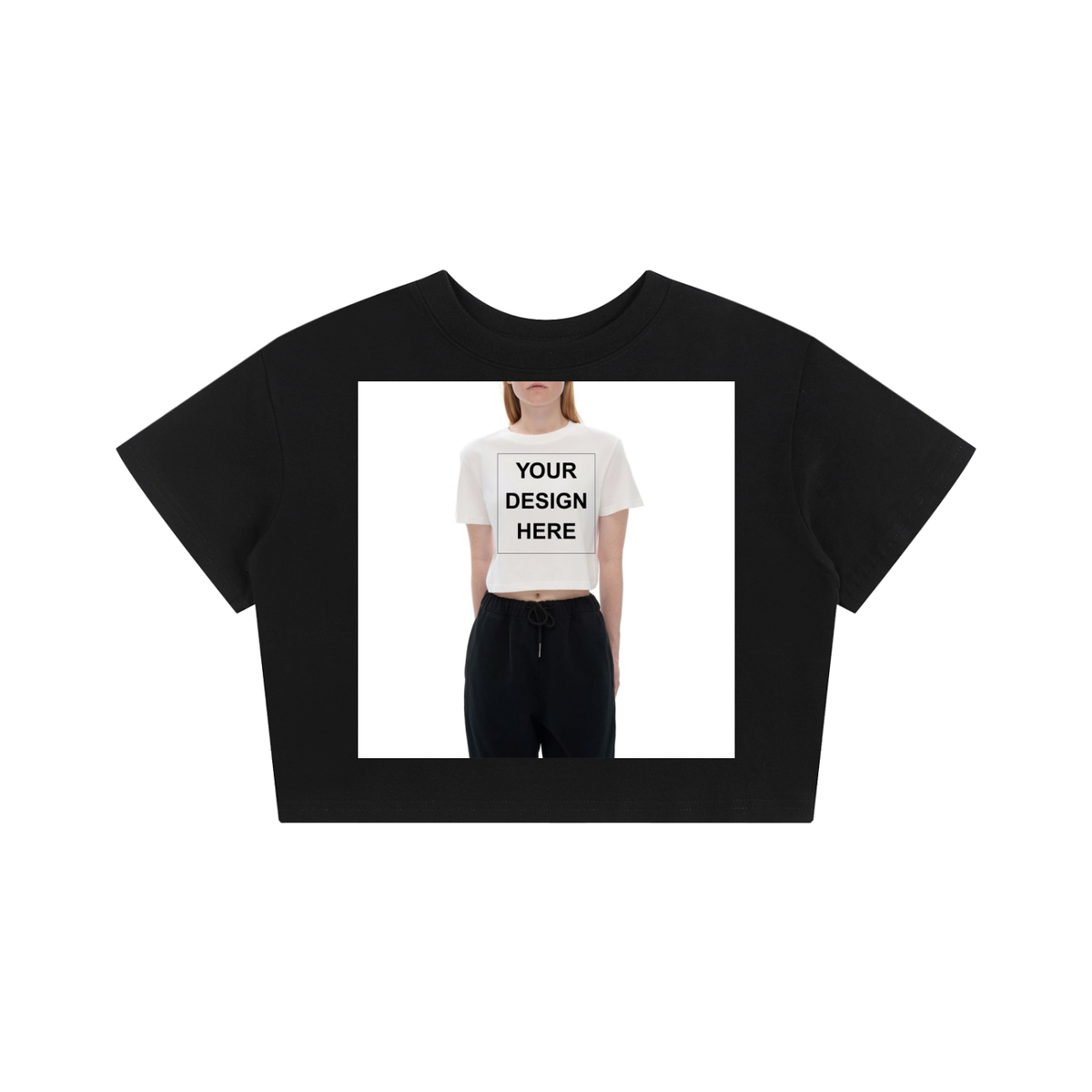 CUSTOM Baby Tee Seamless T-Shirt