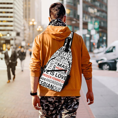 GAY WORDS STRAP PAC