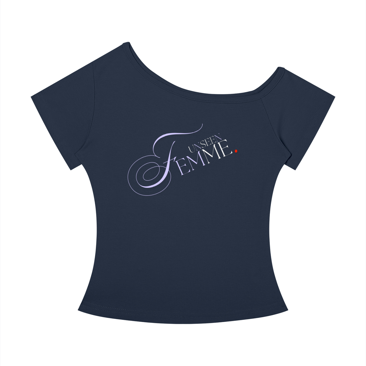 Unseen Feeme Co. Women’s Off-the-Shoulder T-Shirt