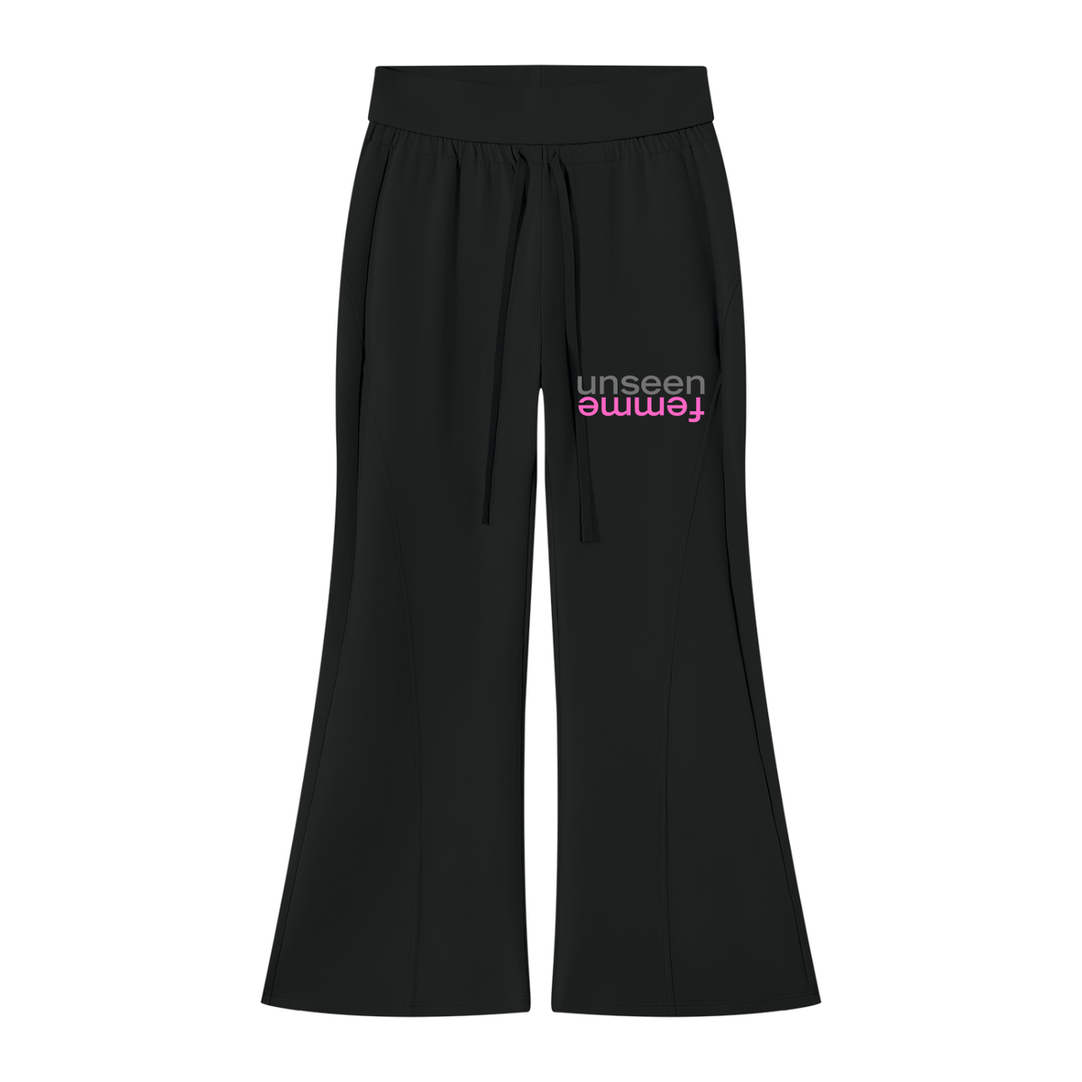 Unseen Femme Premium Bell Sleeve Full Zip Hoodie & Flare Pants