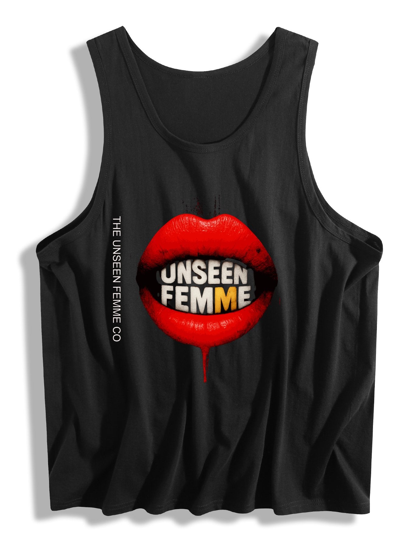 UNSEEN FEMME LIPS CROPPED TOP