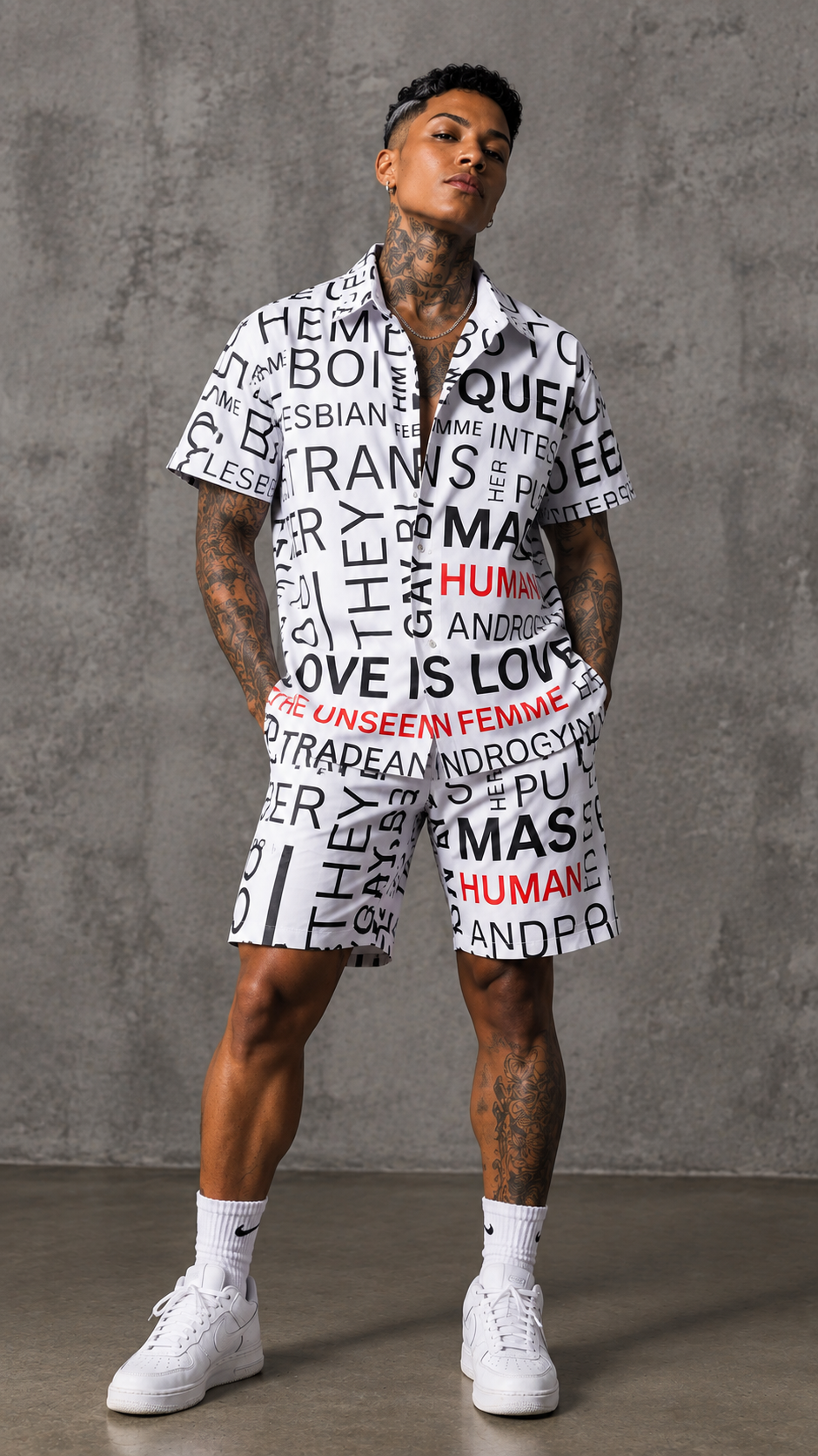 GAY WORDS SHORT SET